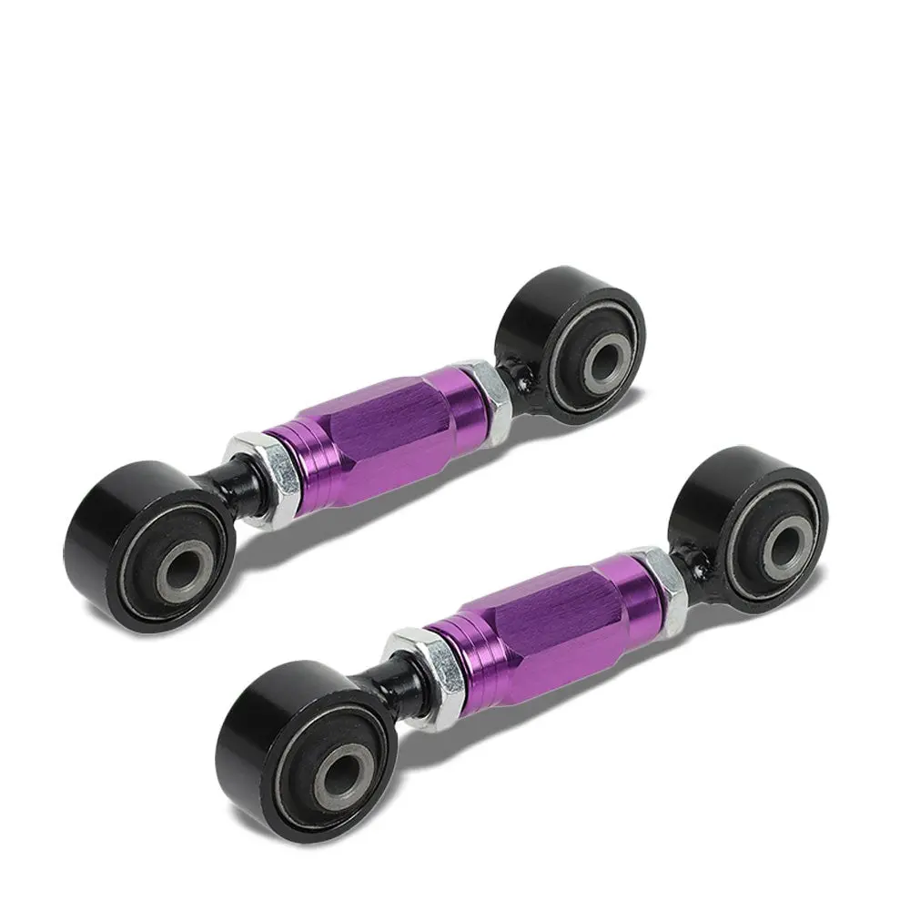 Purple Adjustable Rear Toe Camber Control Rod/Arm/Bar For 88-00 Civic Eg/Ek/Ej 1