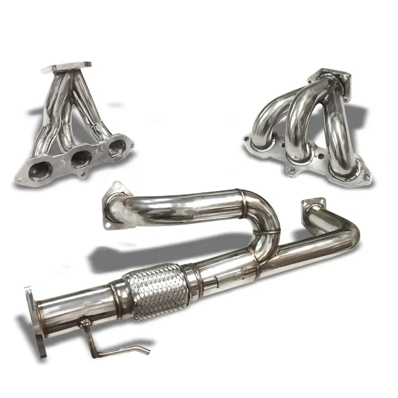Manzo Exhaust Header Manifold For 01-03 Cl/99-03 Tl/98-02 Accord 3.0L V6 1