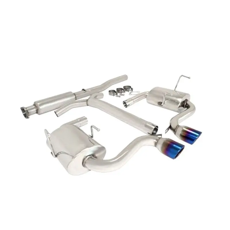 Manzo Stainless Cbs Exhaust System For 02-03 Mini Cooper S R53 1.6 Tritec 1