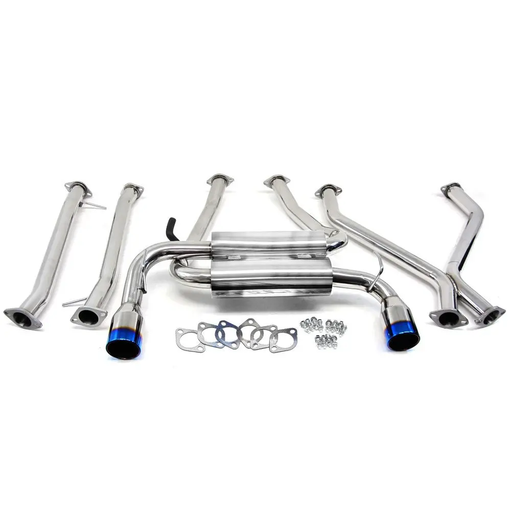 Manzo Stainless Steel Cbs Exhaust System For 09-12 Nissan 370Z Lhd Vq37vhr 1
