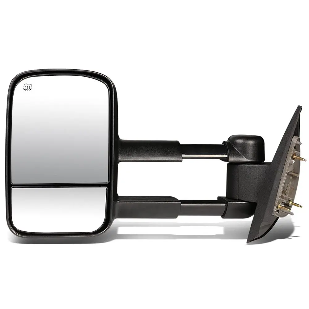 Left/Driver Black Towing Side Mirror Powered Adjustment W/Heated For 07-13 Yukon 1