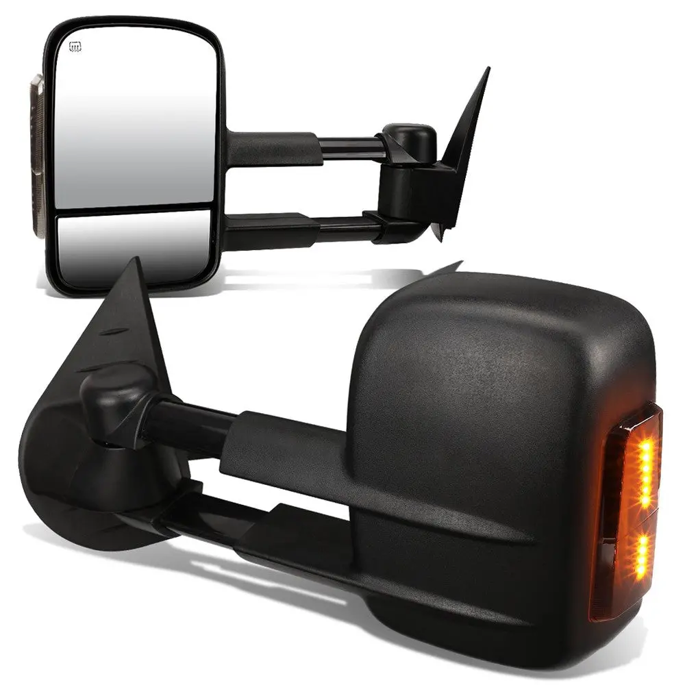 Left/Right Towing Side Mirror Powered W/Heated Turn Signal For 07-13 Yukon 1