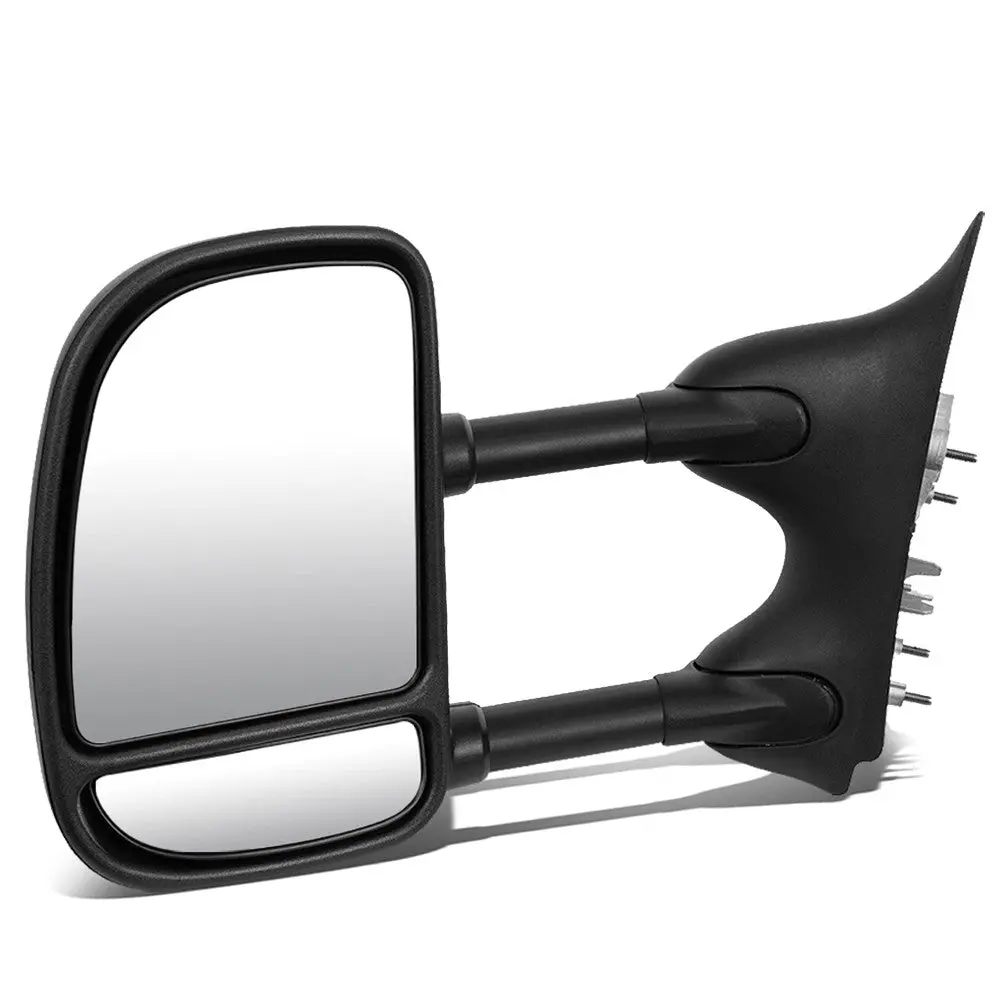 Left Black Towing Side Mirror Powered Adjustment W/Heated For 99-07 F-250 Sd 1