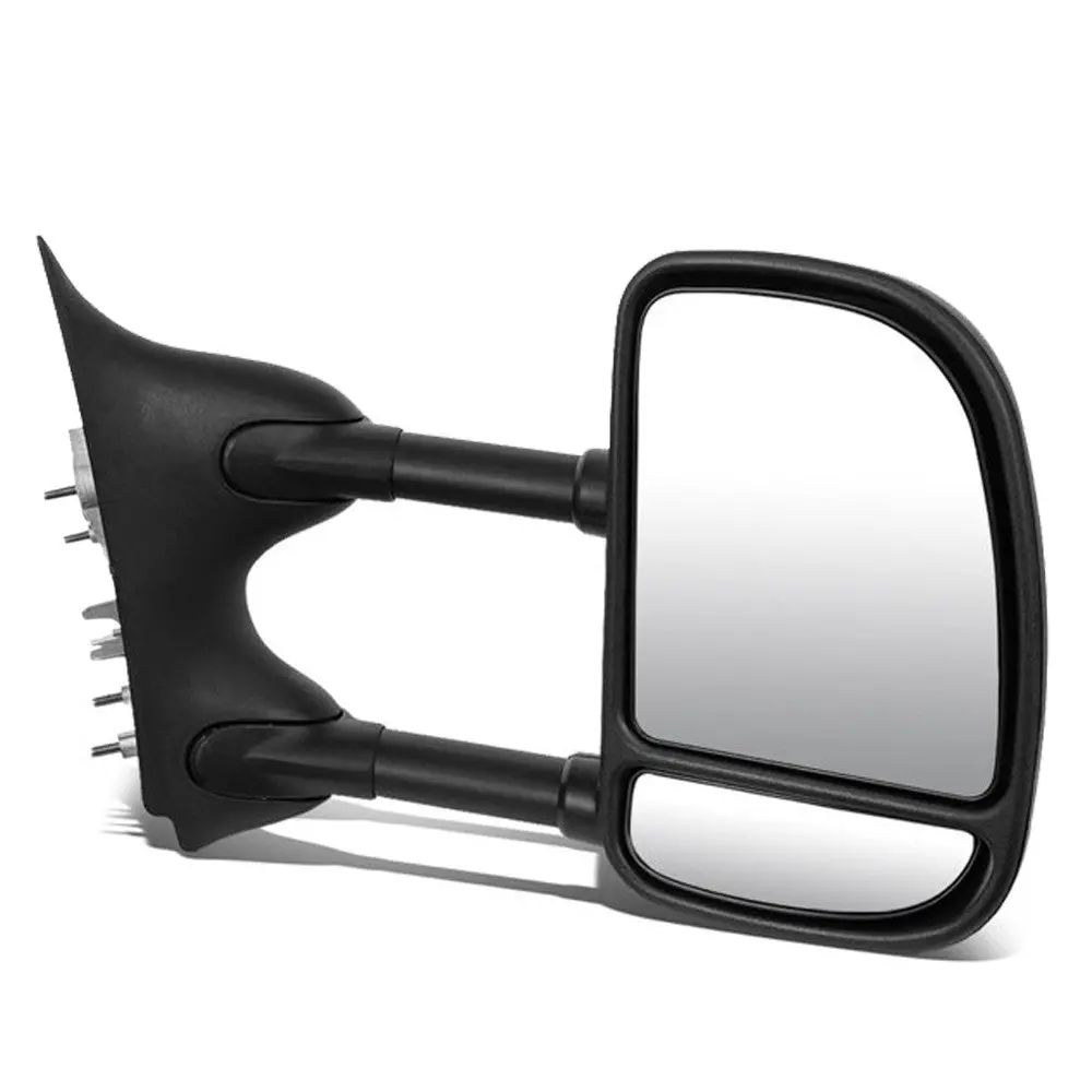 Right/Passenger Black Towing Side Mirror Manual Adjustment For 99-07 F-250 Sd 1