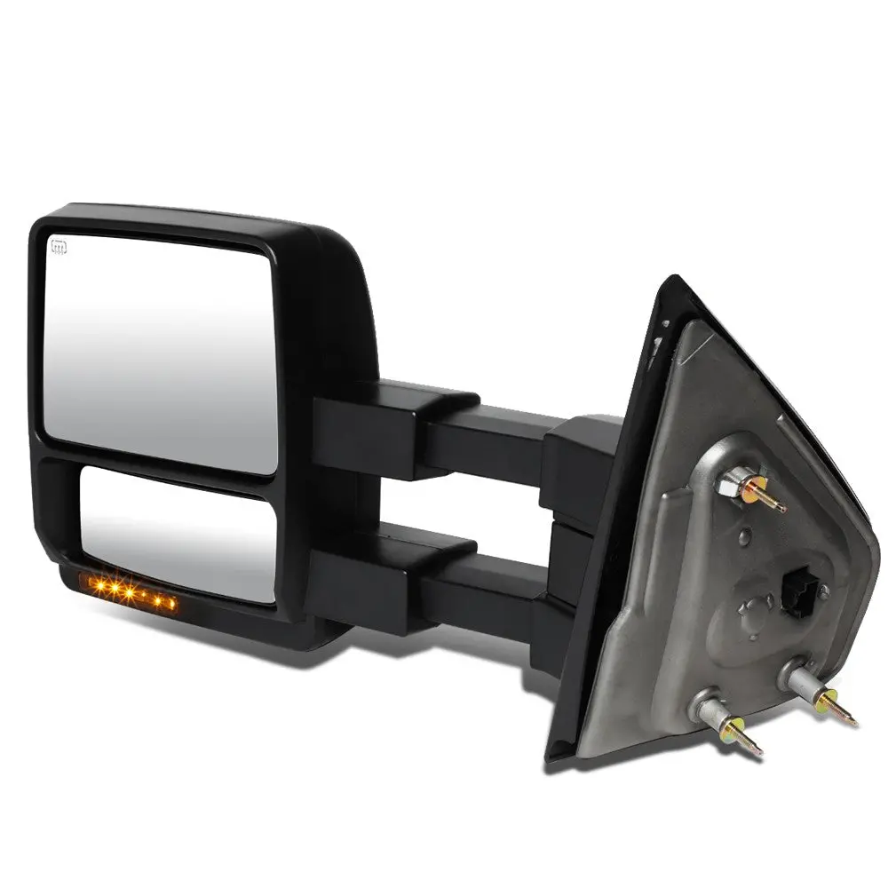 Left/Driver Towing Side Mirror Powered Adjustment W/Heated For 04-14 F 150 1