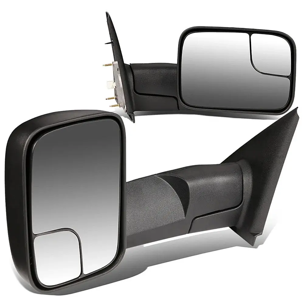 Left/Right Towing Side Mirror Powered Adjustment W/Heated For 02-08 Ram 1500 1