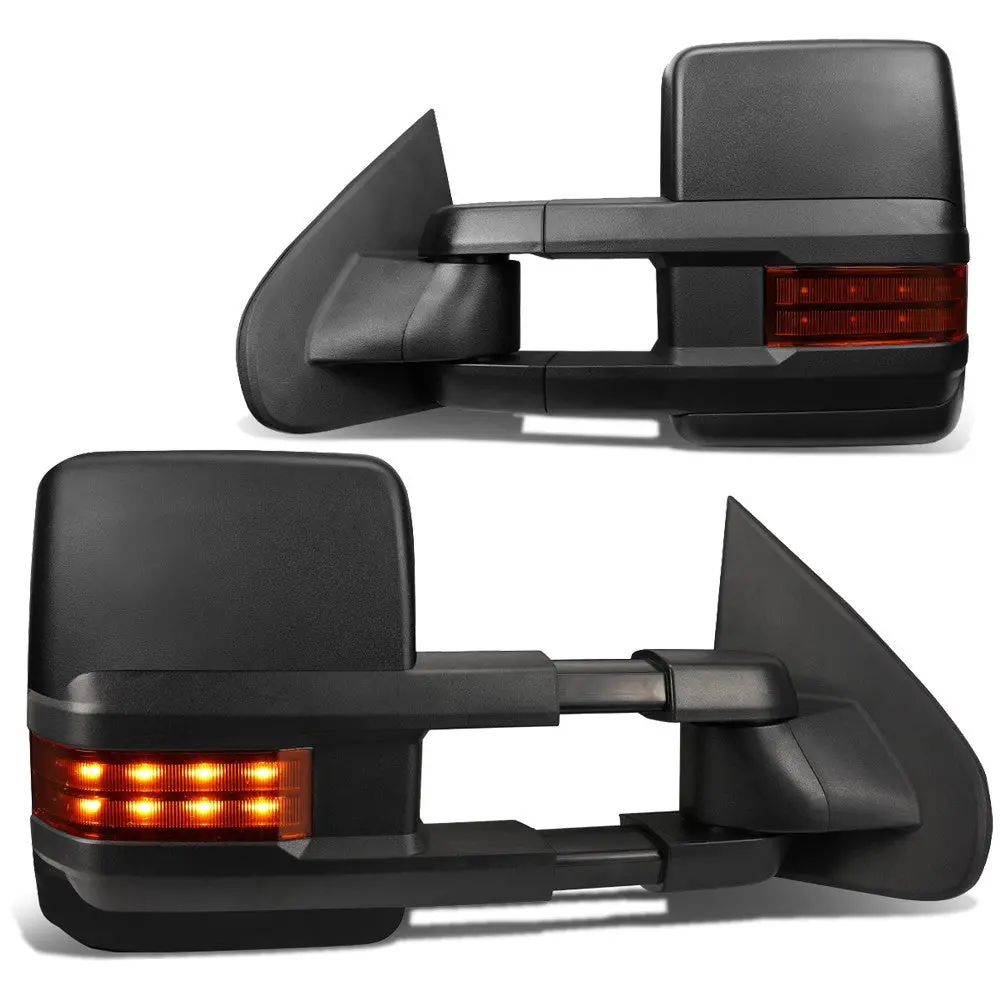 Left/Right Towing Side Mirror Powered Adjustment W/Heated For 03-06 Yukon Xl 1
