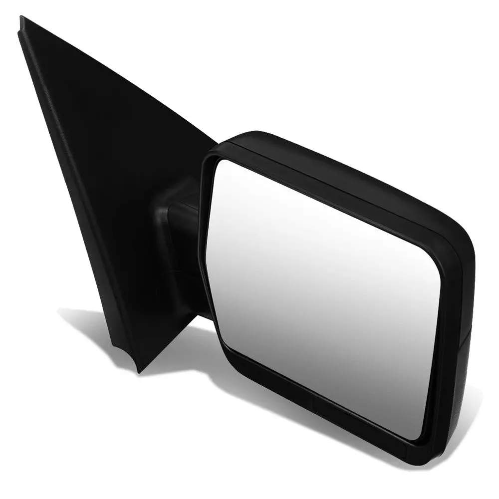 Right/Passenger Black Towing Side Mirror Manual Adjustment For 04-14 F-150 1