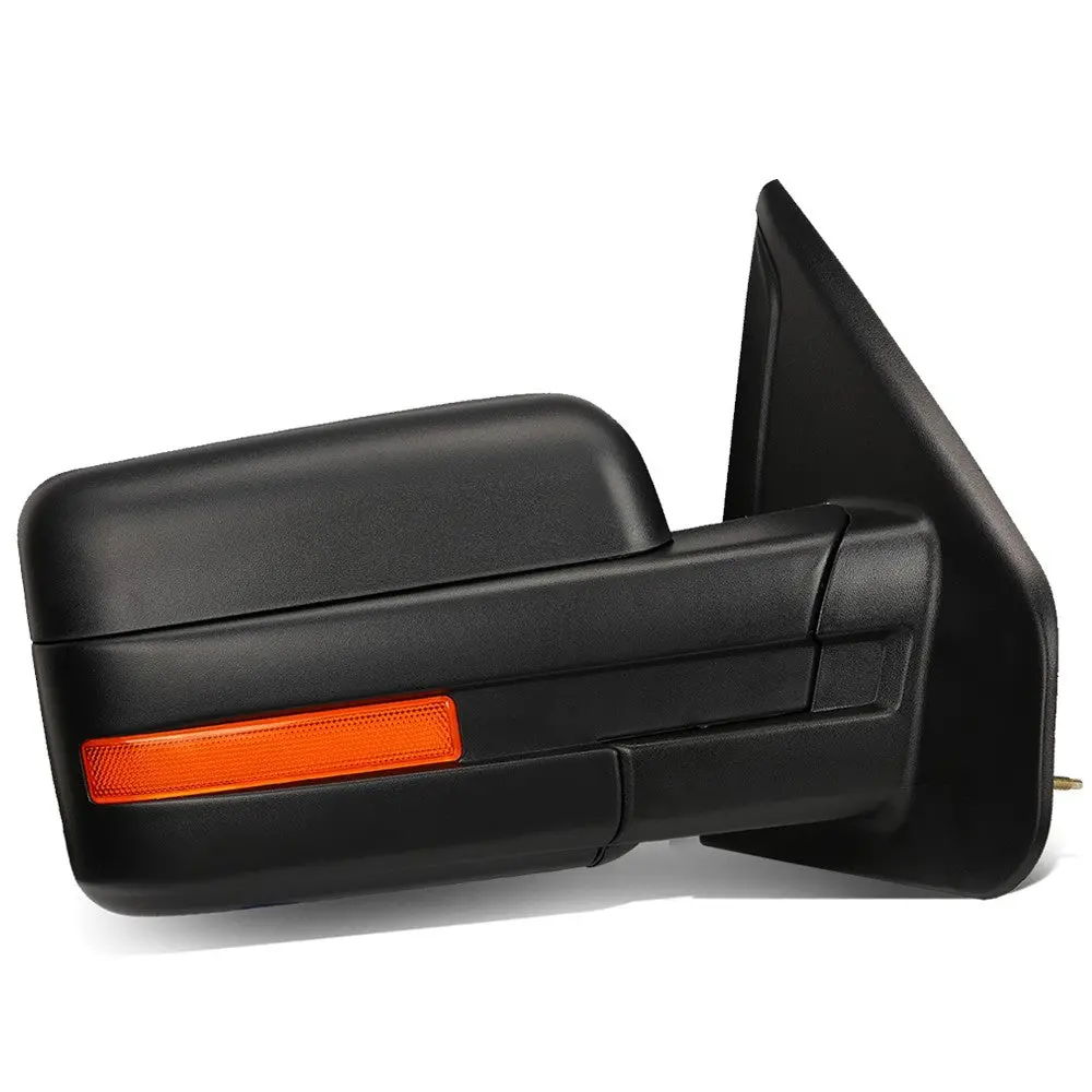 Right Black Towing Side Mirror Powered Adjustment W/Heated For 04-14 F-150 1