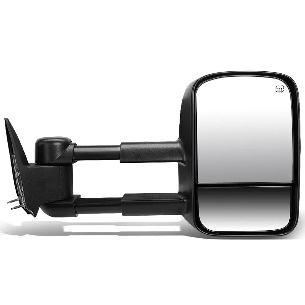 Right Black Towing Side Mirror Powered Adjustment W/Heated For 00-02 Tahoe 1