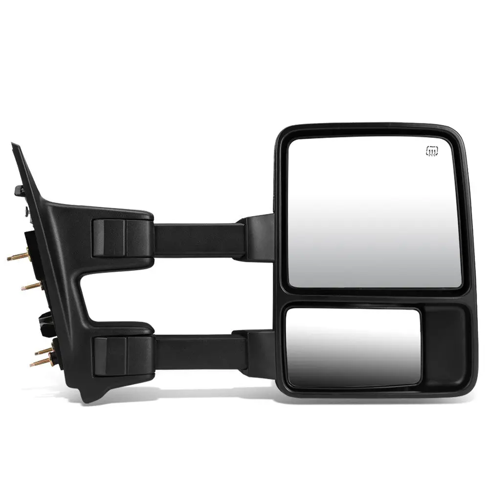 Right Black Towing Side Mirror Powered W/Heated Turn Signal For 08-16 F-350 Sd 1
