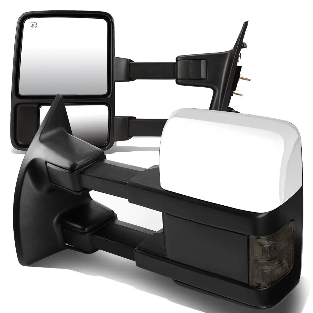 Left/Right Towing Side Mirror Powered+ W/Heated Turn Signal For 08-16 F-350Sd 1