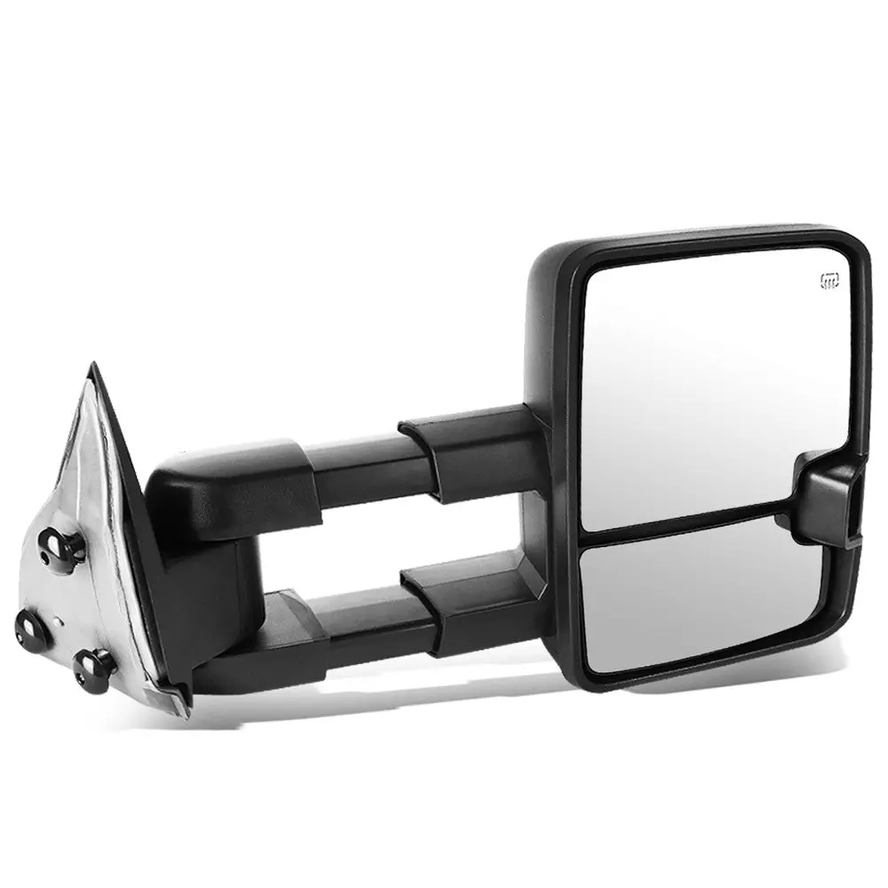 Right Black Towing Side Mirror Powered W/Heated Led Turn Signal For 07-14 Tahoe 1