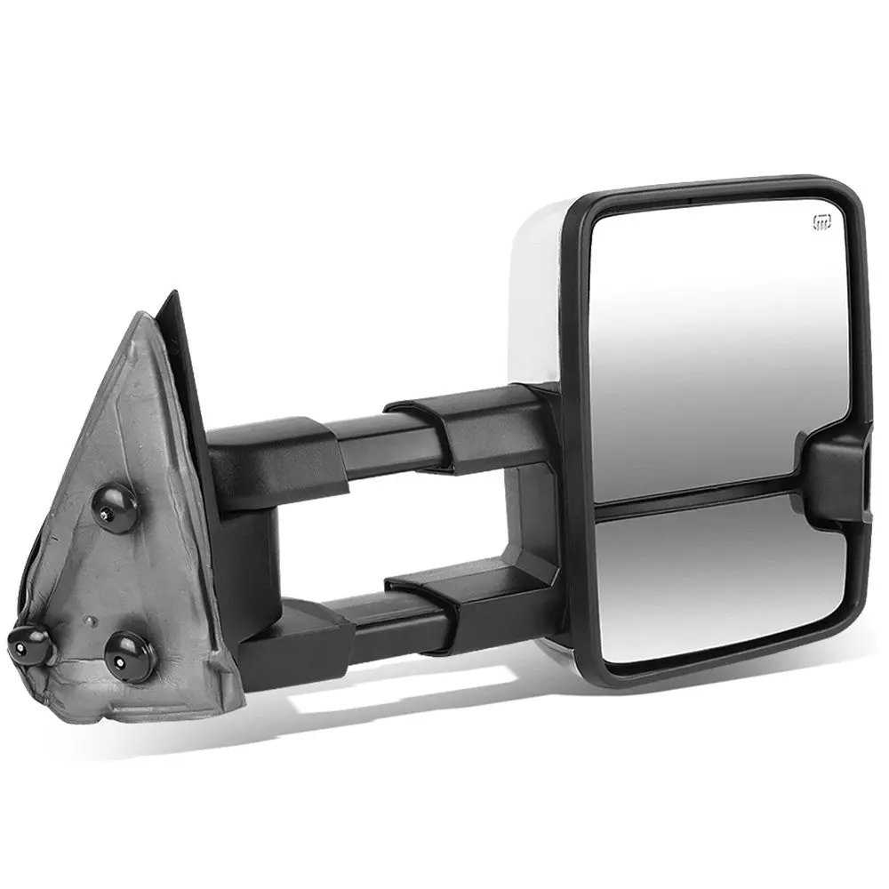 Right Chrome Towing Side Mirror Powered W/Heated Led Turn Signal For 00-02 Tahoe 1