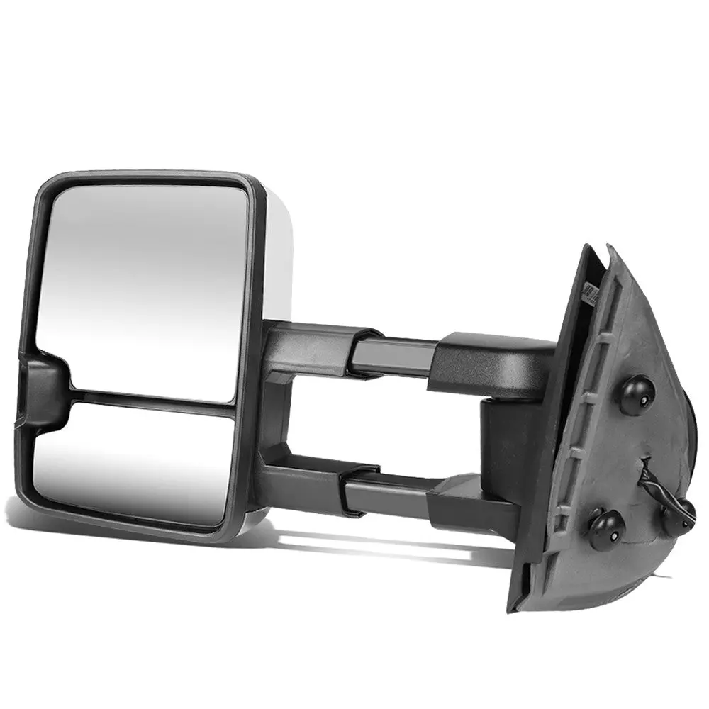 Left/Driver Chrome Towing Side Mirror Powered Led Turn Signal For 96-99 Tahoe 1