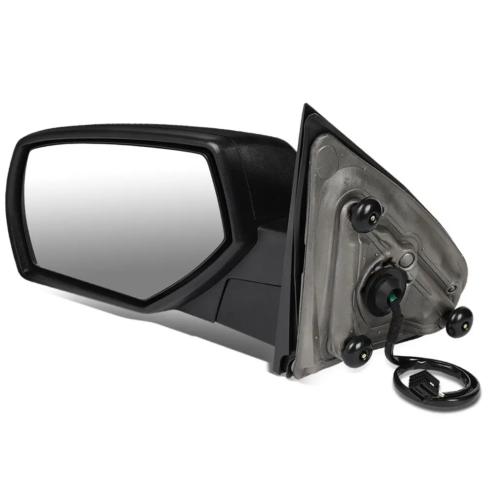 Left Black Towing Side Mirror Powered Adjustment W/Heated For 15-17 Sierra 1500 1