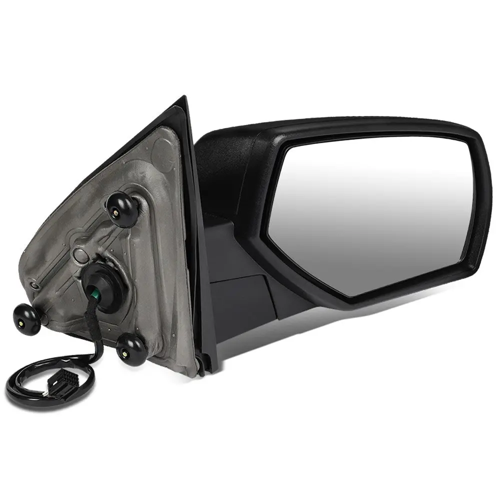 Right Black Towing Side Mirror Powered Adjustment W/Heated For 14-17 Sierra 1500 1