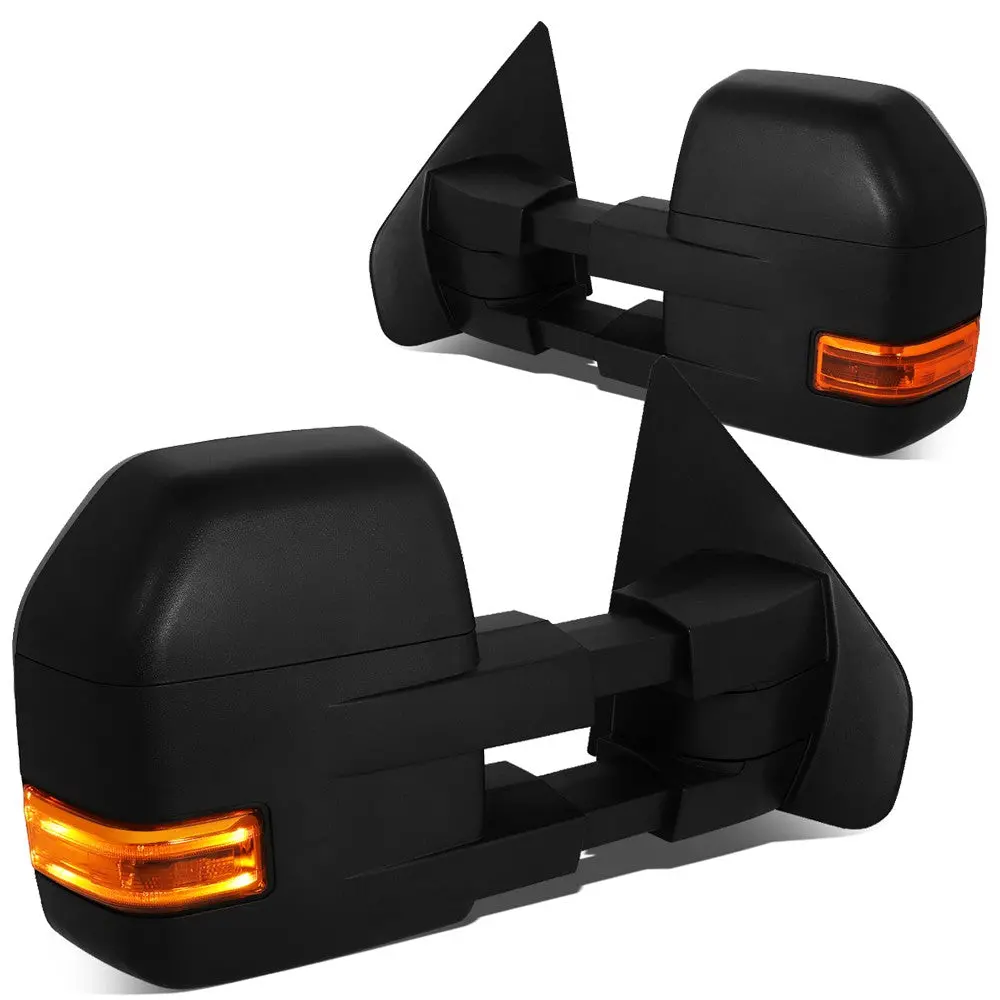Left/Right Towing Side Mirror Powered Heated Led Turn Signal For 04-14 F-150 1