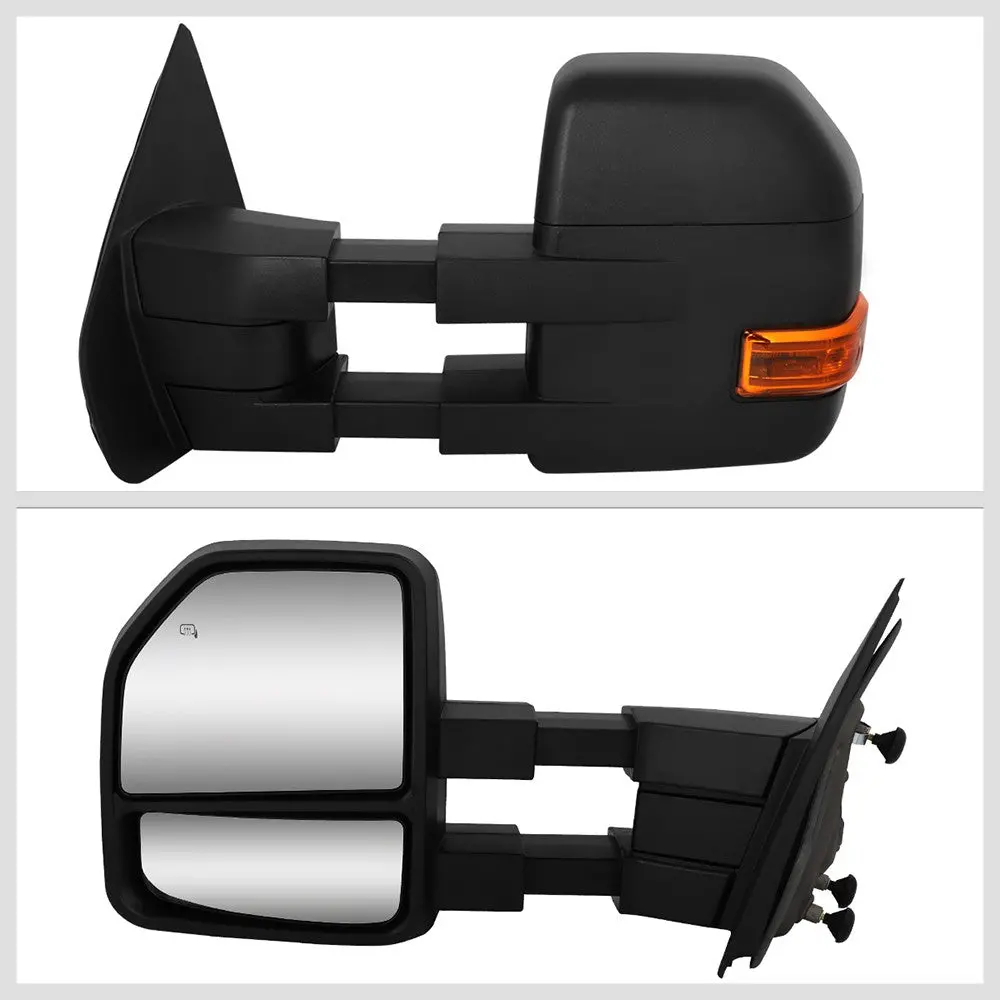 Left/Light Towing Side Mirror Powered W/Heated Led Turn Signal For 04-14 F150 2