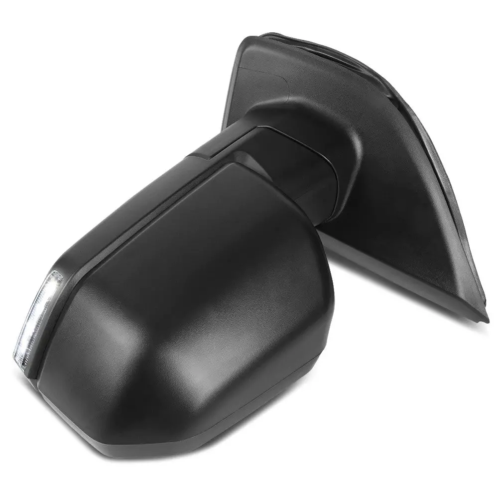 Left Towing Side Mirror Powered Heated Turn Signal Puddle Light For 15-18 F-150 1