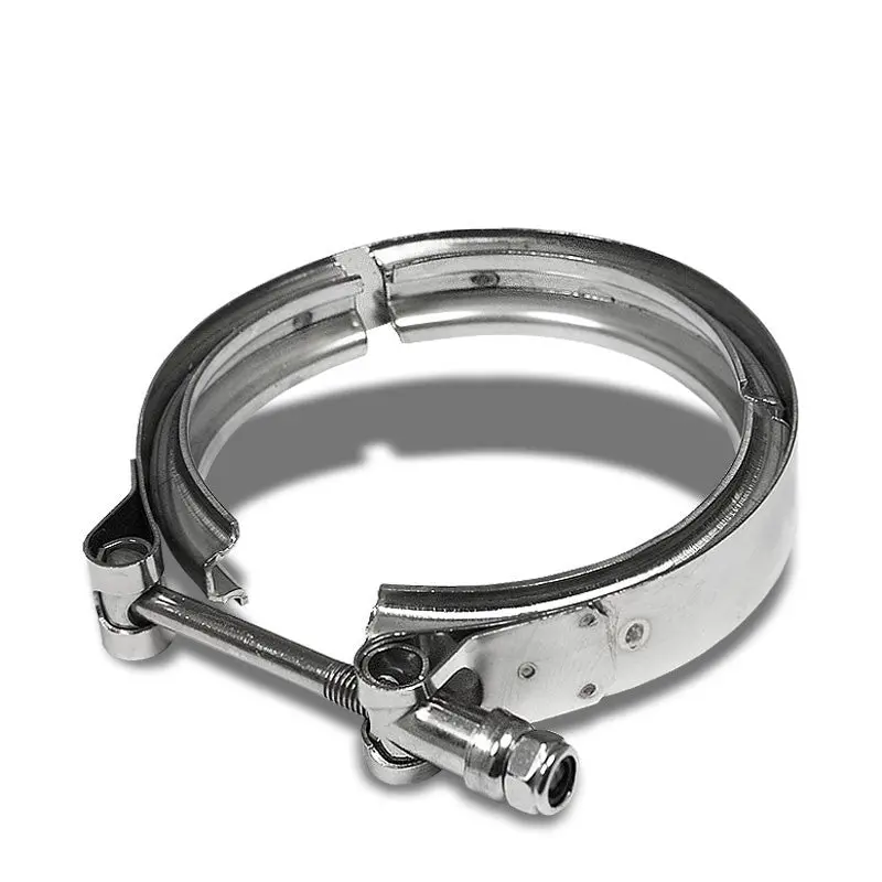 1X Ss 3.25" (83Mm) Id V-Band Clamp Connector+Bolt For Header Downpipe Exhaust 1