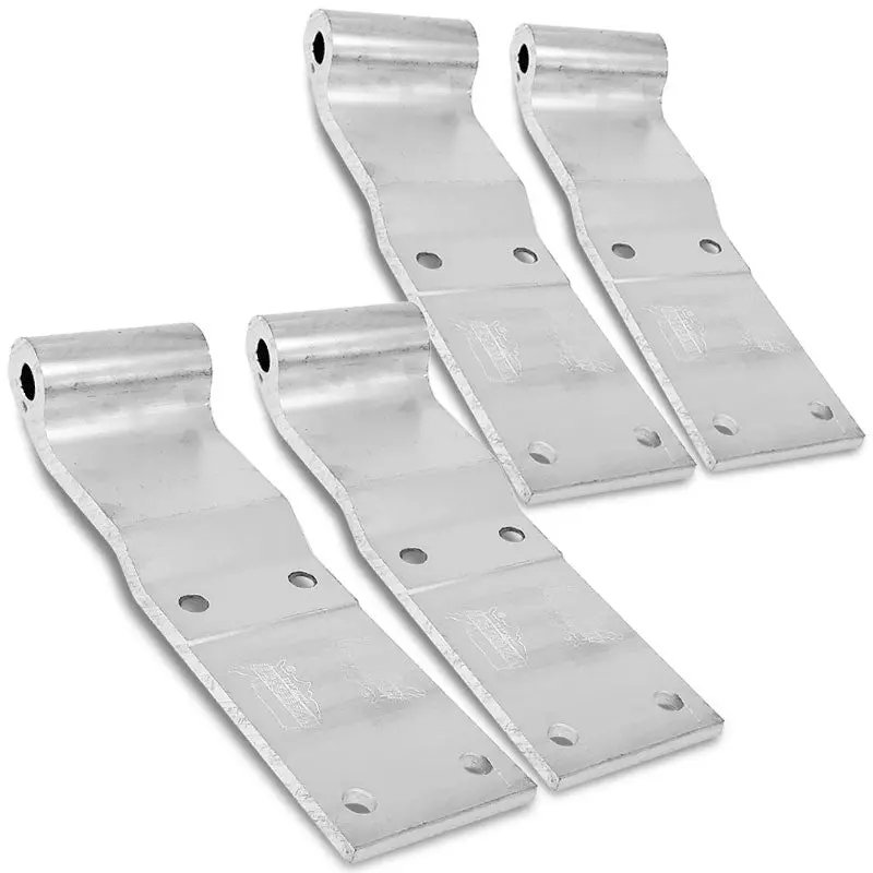4X Wabash Style 4-Hole Hinge 2.75" X 9.50" Door Hinge Semi Cargo Truck Trailer 1