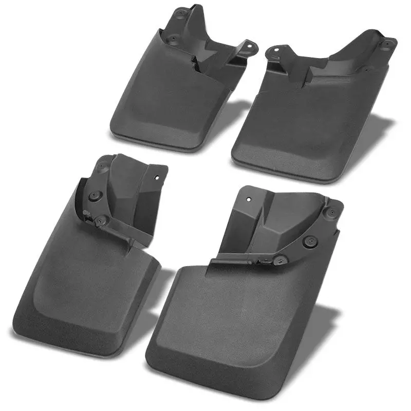 4Pc Matte Black Molded 1/8" Wheel Mud Flaps Guard Splash For 16-21 Tacoma 1