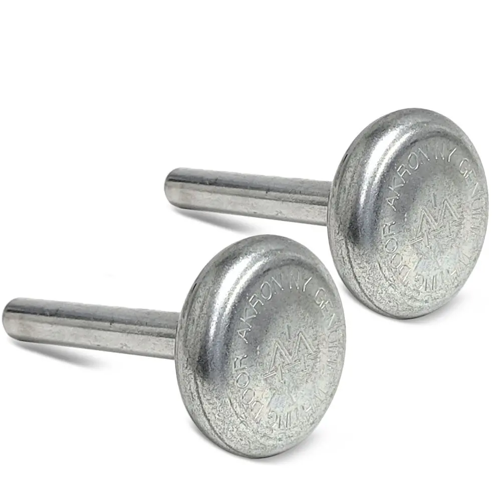 2X Whiting Whi2996 Rollup Door Roller 3.00" L, 0.40" Dia, 2" Roller Dia 1
