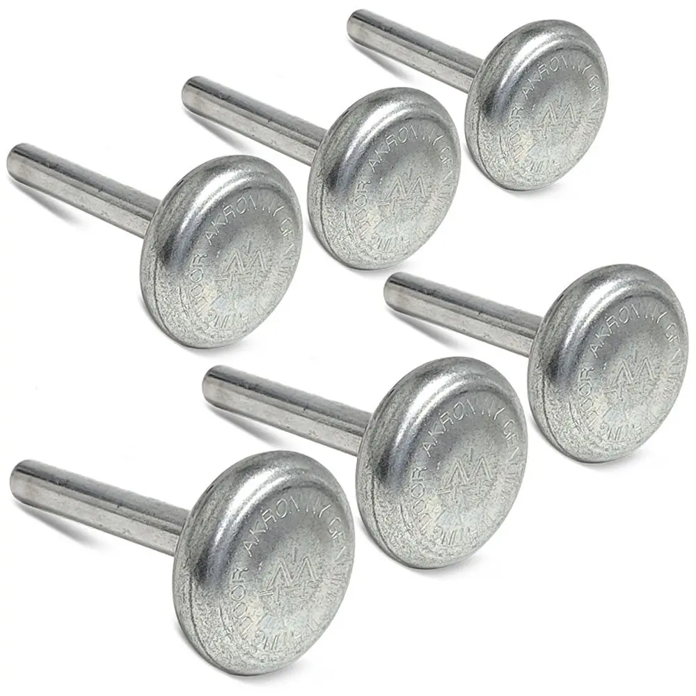 6X Whiting Whi2996 Rollup Door Roller 3.00" L, 0.40" Dia, 2" Roller Dia 1
