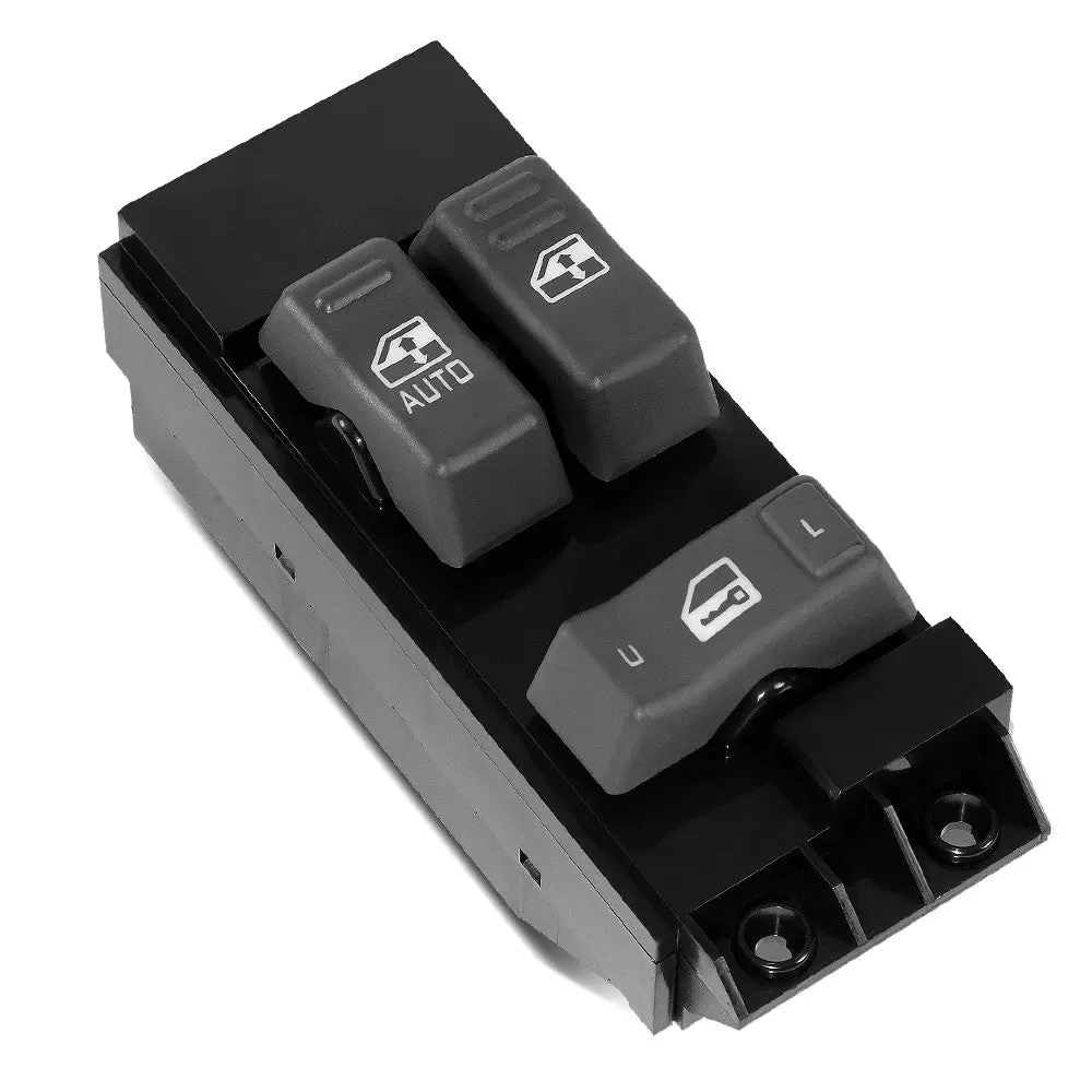 Front Driver Grey Factory Style Power Window Switch For 99-02 Silverado Sierra 1