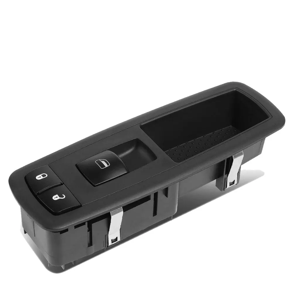 Front Right (Passenger) Black Window Switch Control For Oe Replace 4602540Ab, 4602540Ad, 4602540Ac 1