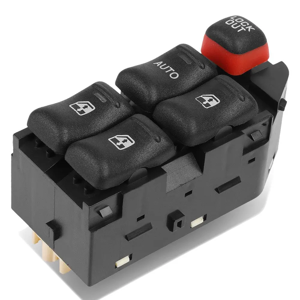 Front Driver Factory Style Power Window Switch For 97-03 Chevrolet Malibu 4D 1