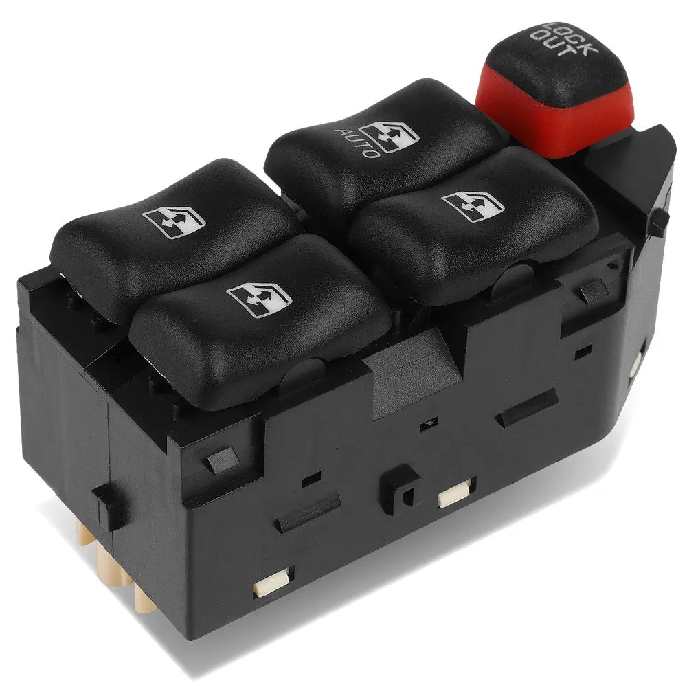 Front Driver Factory Style Power Window Switch For 00-05 Cavalier/Sunfire 4D 1