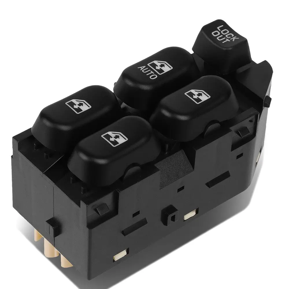 Front Driver Factory Style Power Window Switch For 95-99 Chevrolet Cavalier 4D 1