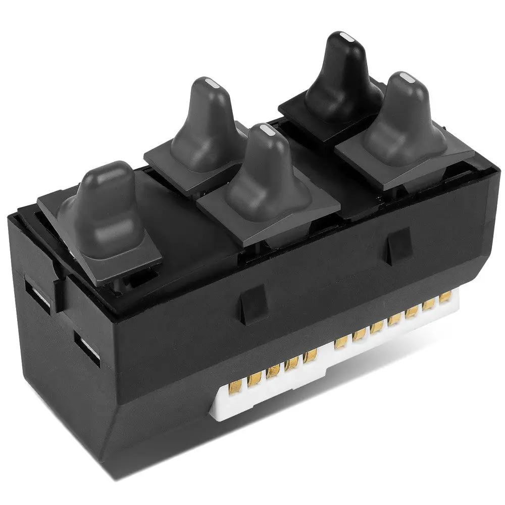 Front Driver Factory Style Power Window Switch For 96-05 Pontiac Grand Am 4Dr 1