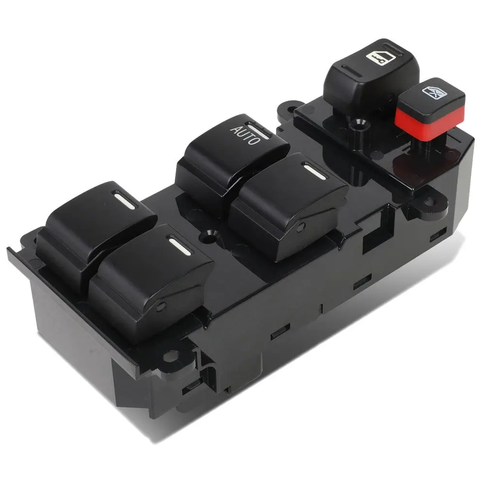 Front Driver Black Factory Style Power Window Switch For 07-09 Honda Cr-V 1