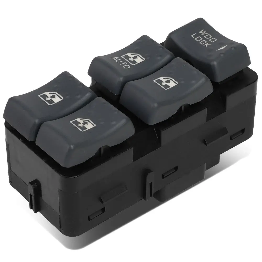 Front Driver Black Factory Style Power Window Switch For 01-05 Pontiac Aztek 1