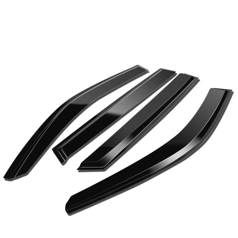 4Pcs Smoke Tinted [Type-On] Sun/Wind/Rain Window Visors Guard Deflector For 21+ Kia Sorento (Mq4) 1