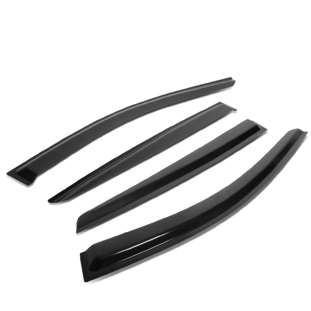 4Pcs Smoke Tinted [Type-On] Sun/Wind/Rain Window Visors Guard Deflector For 17-22 Kia Sportage (Ql) 1