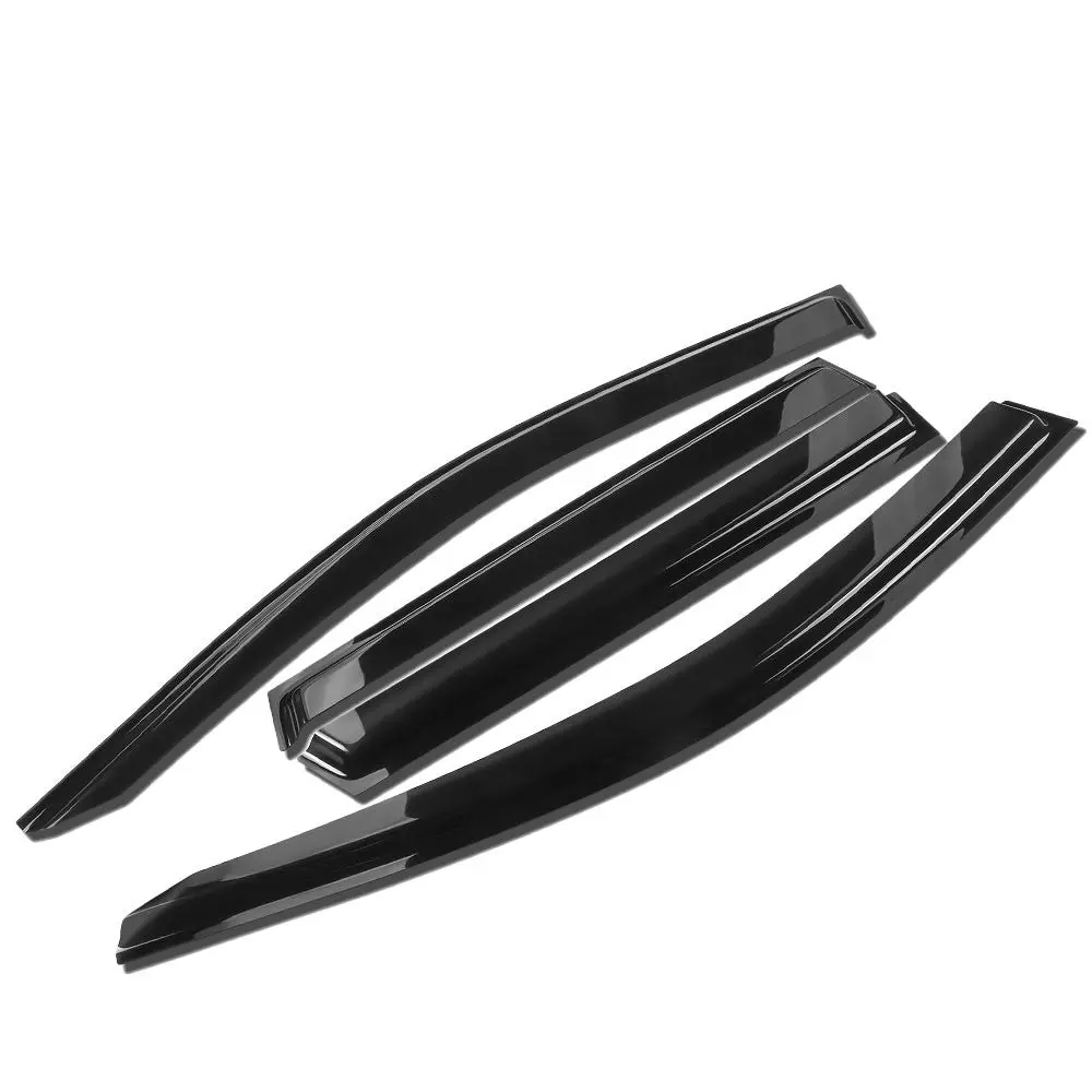 4Pcs Smoke Tinted [Type-On] Sun/Wind/Rain Window Visors Guard Deflector For 20-24 Toyota Corolla Cross (Xg10) 1