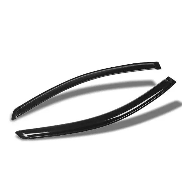 Smoke Tinted Window Wind/Rain Vent Deflectors Visors Guard For 05-10 Scion Tc (At10) 1