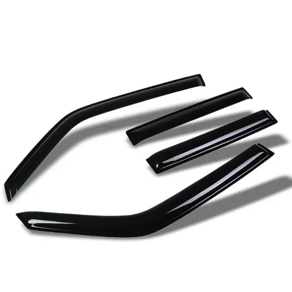 Smoke Tinted Window Wind/Rain Vent Deflectors Visors Guard For 92-00 Montero 1
