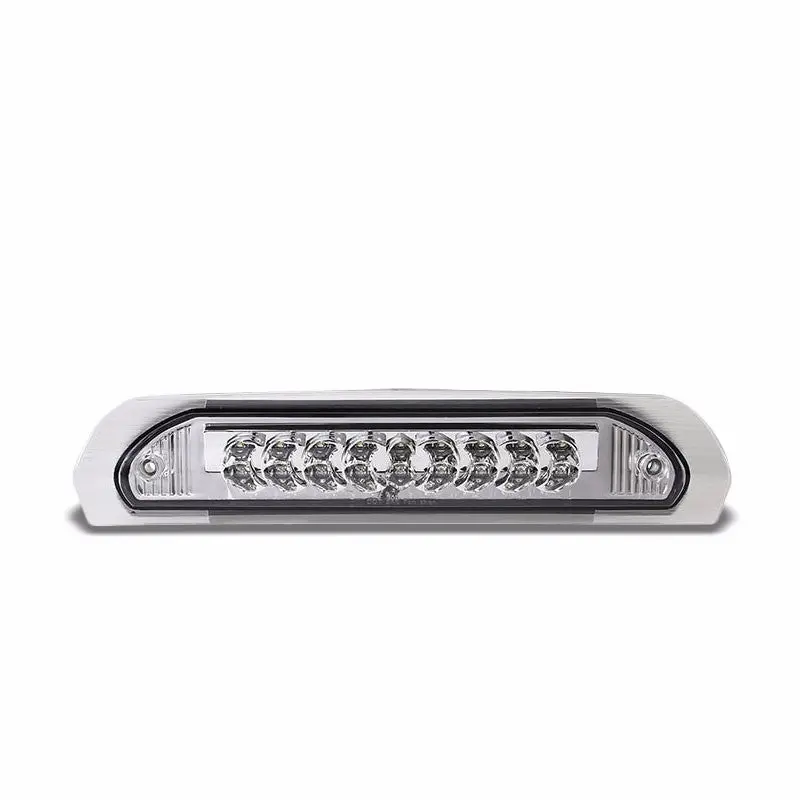 Chrome Housing Clear Len Rear Cargo Third Brake/Reverse Led Light For 02-09 Dodge Ram 1