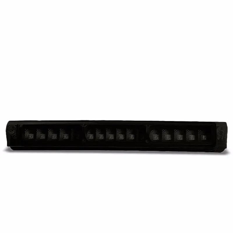 Black Housing Smoke Len Rear Third Brake Red Led Light For Ford 97-03 F150/F250 1