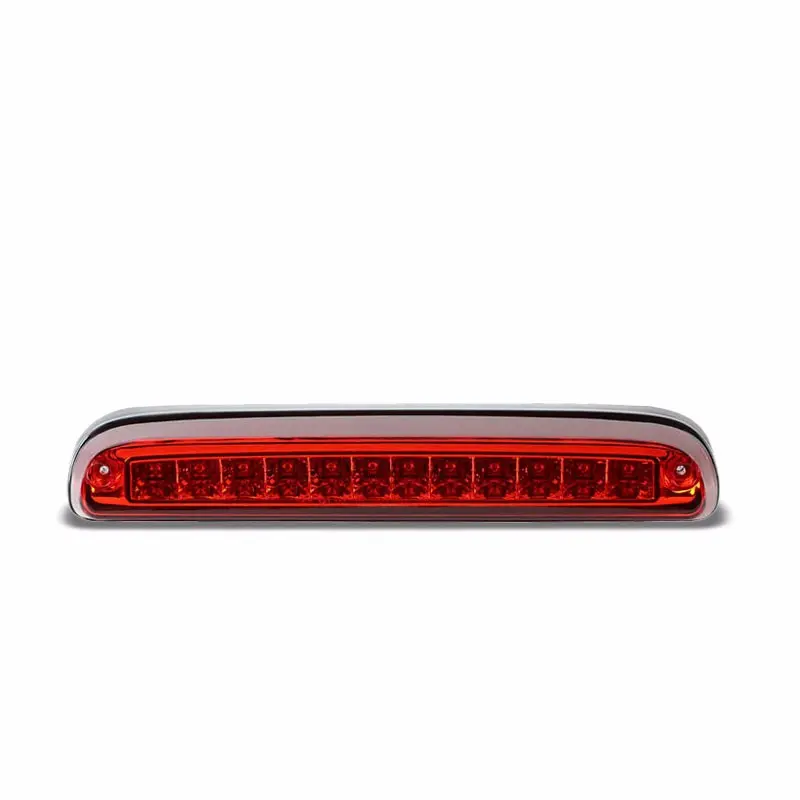 Chrome Housing Red Len Third Brake Light For 01-16 F250/350/450/550 Superduty 1