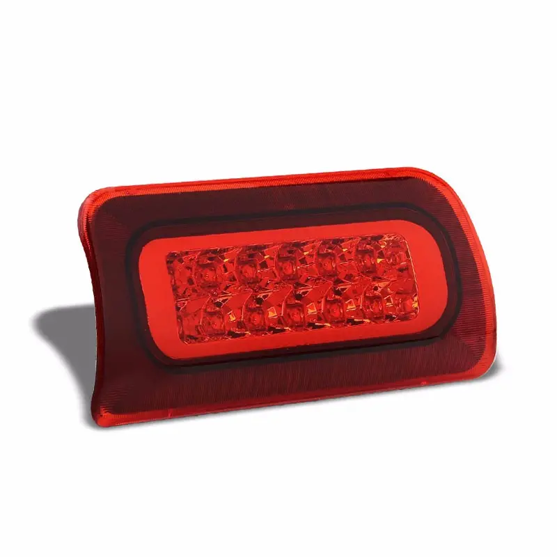Chrome Housing Red Len Third Brake Led Light For 94-03 Gmc Sonoma Chevy S10 Standard Cab 1