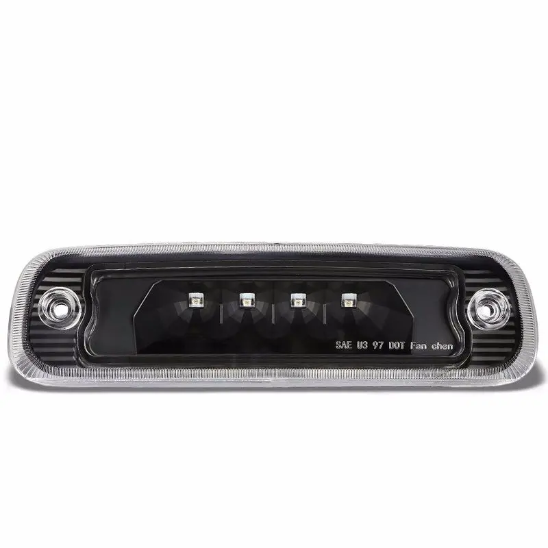 Black Housing Clear Len Third Brake Led Light For 97-01 Cherokee Xj 2.5L/4.0L 1