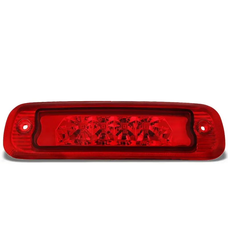 Chrome Housing Red Len Third Brake Led Light For 97-01 Cherokee Xj 2.5L/4.0L 1