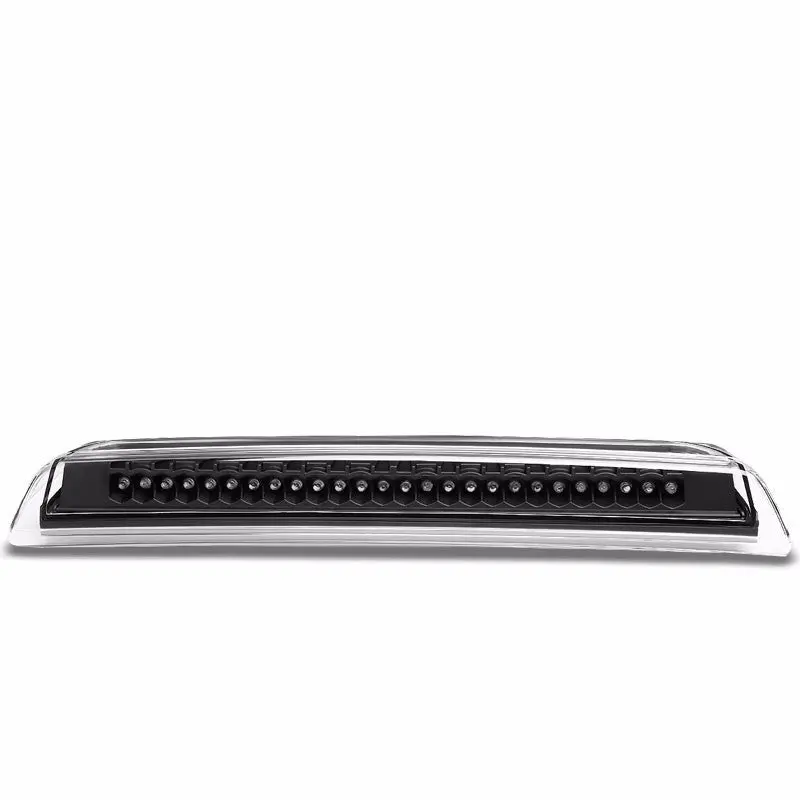 Chrome Housing Smoke Len Third Brake Led Light For 04-14 Titan A60/Frontier D40 1