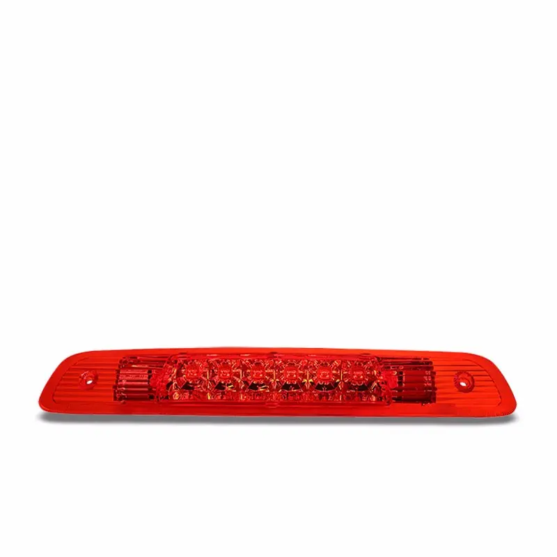 Chrome Housing Red Len Rear Third Brake Red Led Light For 01-03 Highlander Xu20 1